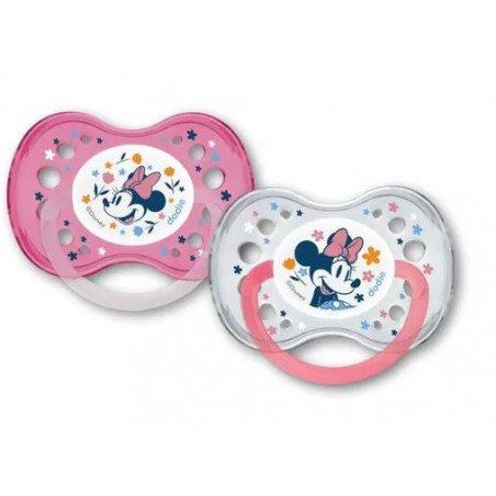 DODIE SUCETTE ANATOMIQUE 66 +18M DUO MINNIE